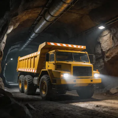 underground mining truck